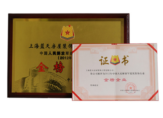 藍天公司榮獲軍裝協三項大獎